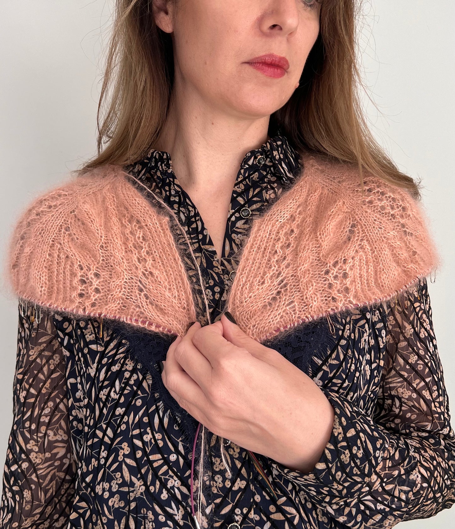 PARADISE CARDIGAN PDF Knitting Pattern - 2 ways of knitting (seamless and with seams)