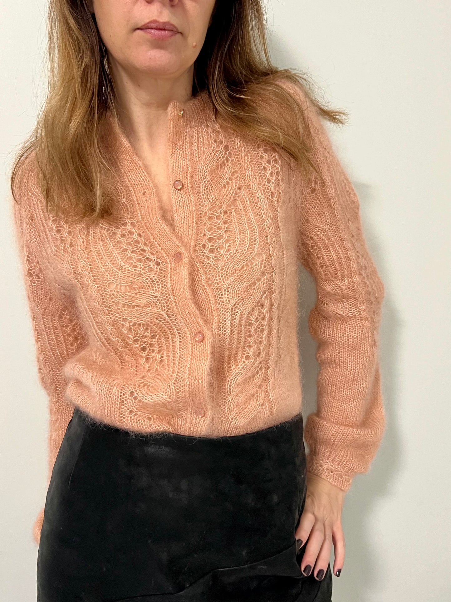 PARADISE CARDIGAN PDF Knitting Pattern - 2 ways of knitting (seamless and with seams)