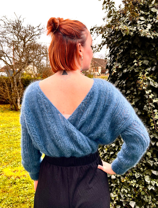 NEW-YORK SWEATER PDF Knitting Pattern - Classic-seam sweater