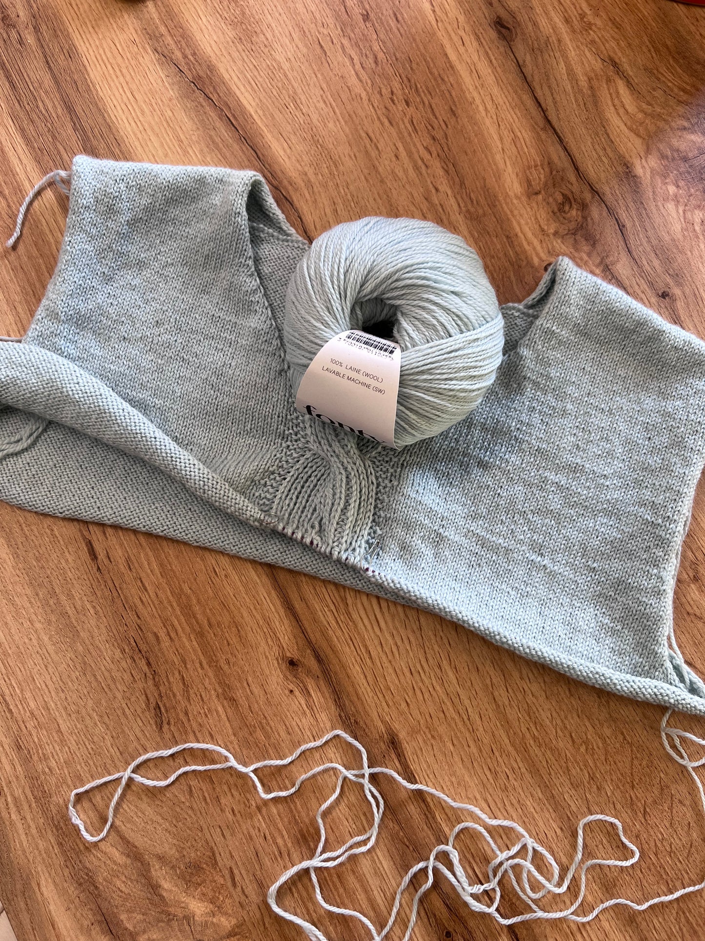 MIAMI Slipover Knitting Pattern PDF (2 ways of knitting: with and without seams)
