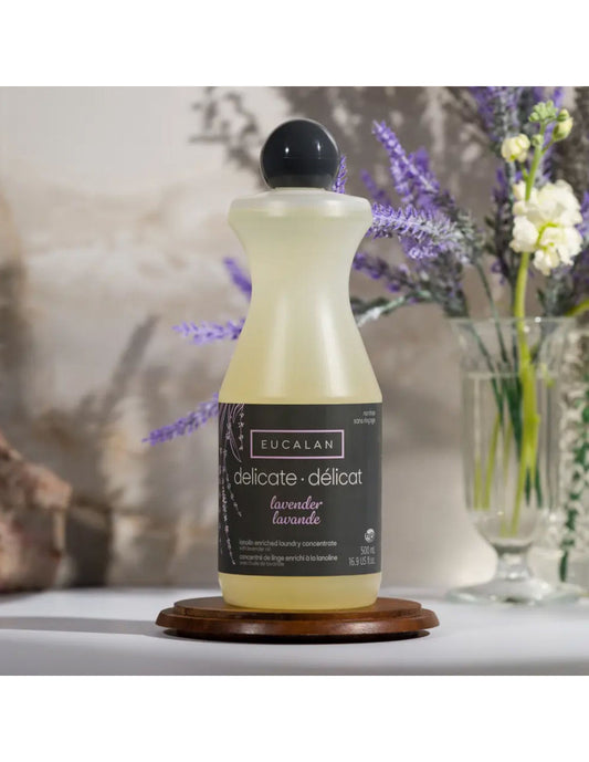 Lessive EUCALAN naturelle tissus et laine lavande - 100 ml