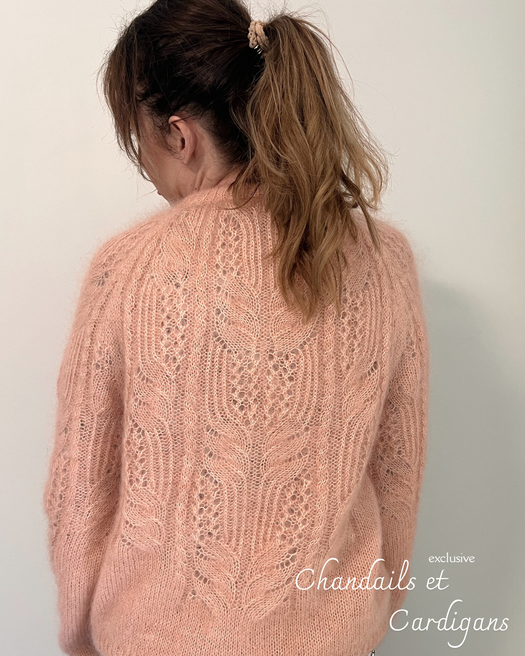 PARADISE CARDIGAN PDF Knitting Pattern - 2 ways of knitting (seamless and with seams)