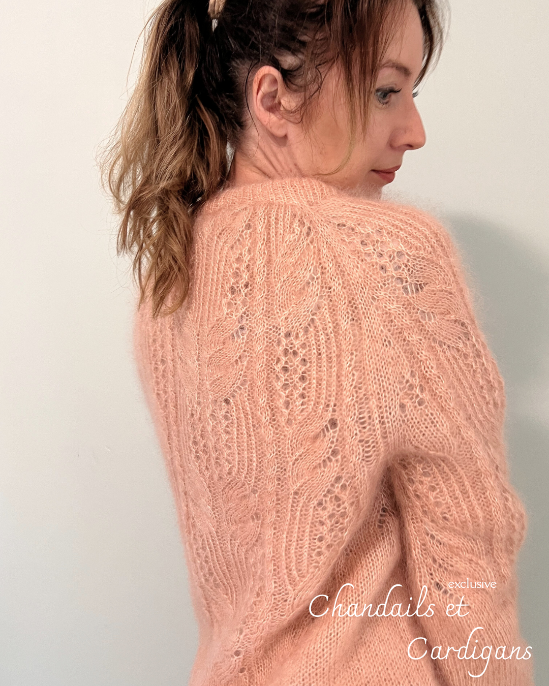 PARADISE CARDIGAN PDF Knitting Pattern - 2 ways of knitting (seamless and with seams)