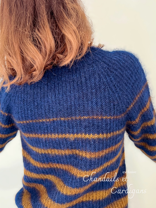 SAILOR OF GRACE SWEATER PDF knitting pattern - Round sweater (seamless)