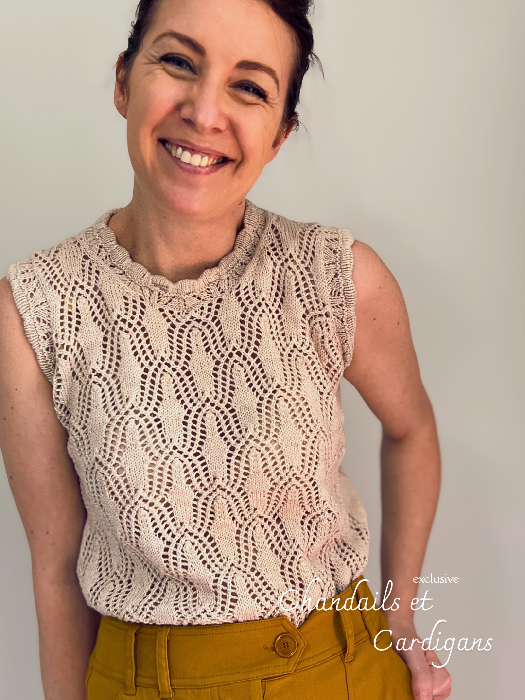 Patron de tricot SHANTALA TOP PDF - (sans couture)