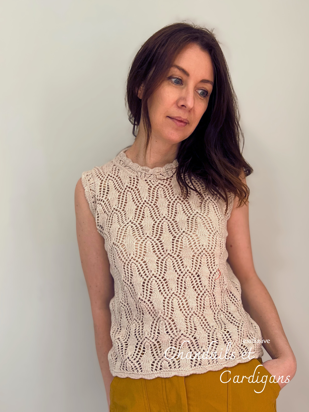 Patron de tricot SHANTALA TOP PDF - (sans couture)