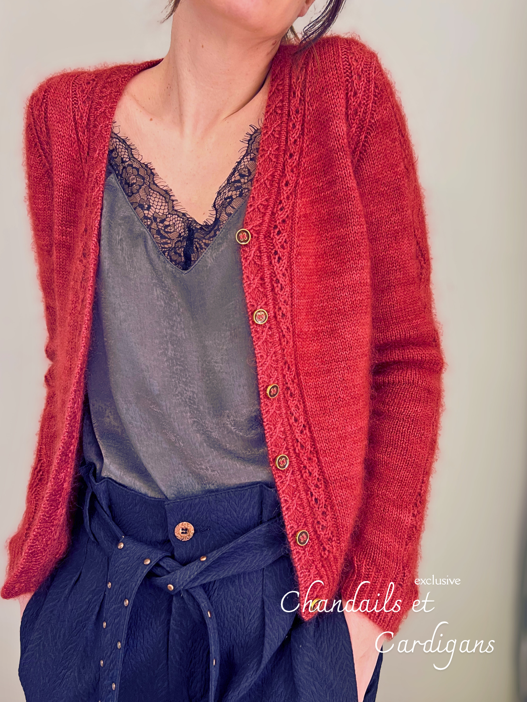 PARIS SWEATER PDF Knitting Pattern - Flat Knit Sweater with Seam