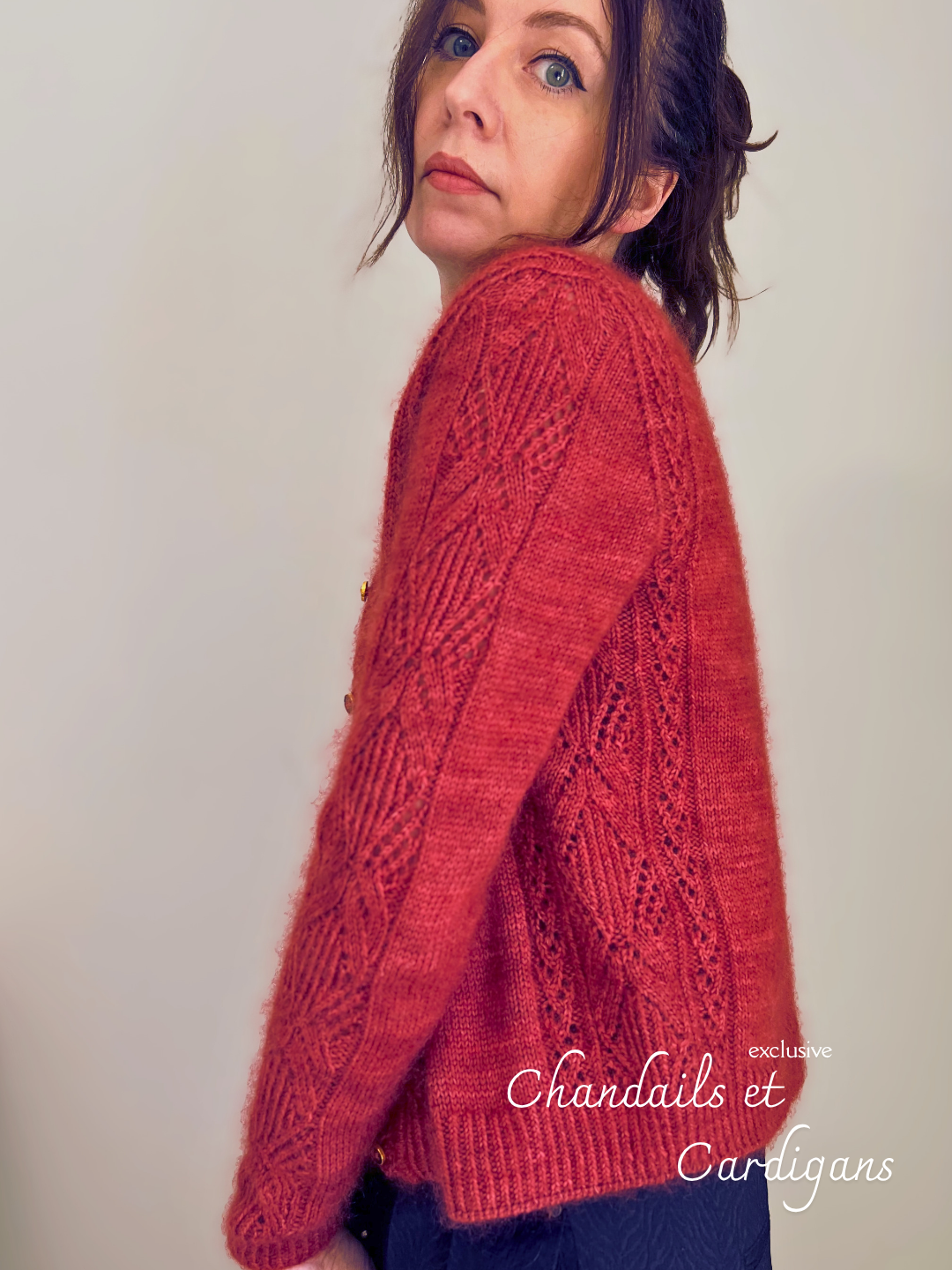 PARIS SWEATER PDF Knitting Pattern - Flat Knit Sweater with Seam