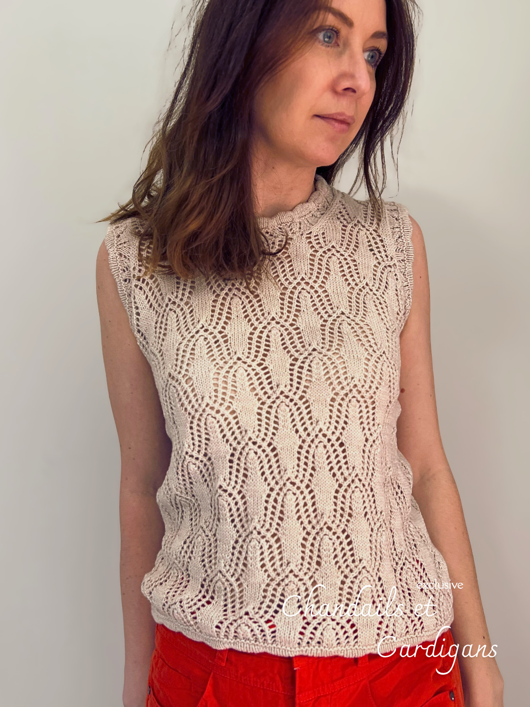 Patron de tricot SHANTALA TOP PDF - (sans couture)