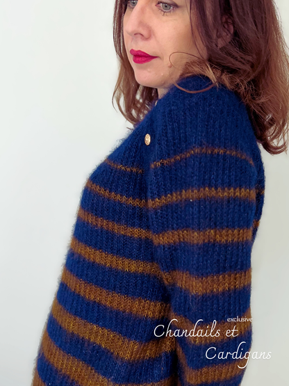 Patron de tricot SAILOR OF GRACE SWEATER PDF - Pull en rond (sans couture)