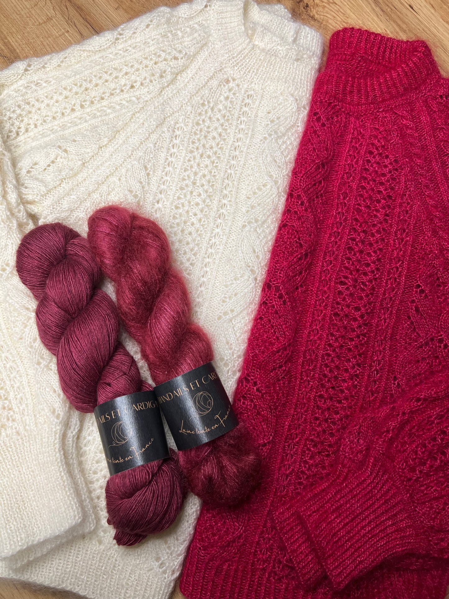 Patron de tricot PARIS SWEATER PDF - Pull en rond (sans couture)