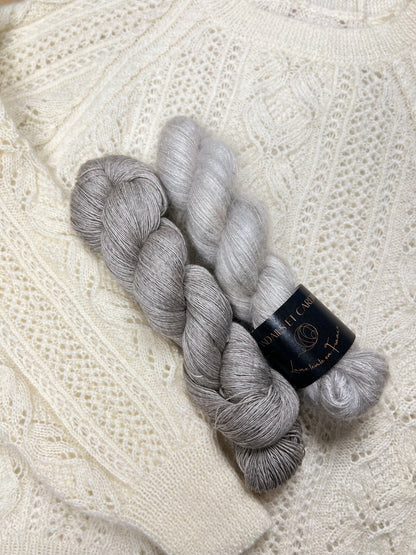 PARIS SWEATER PDF Knitting Pattern - Flat Knit Sweater with Seam