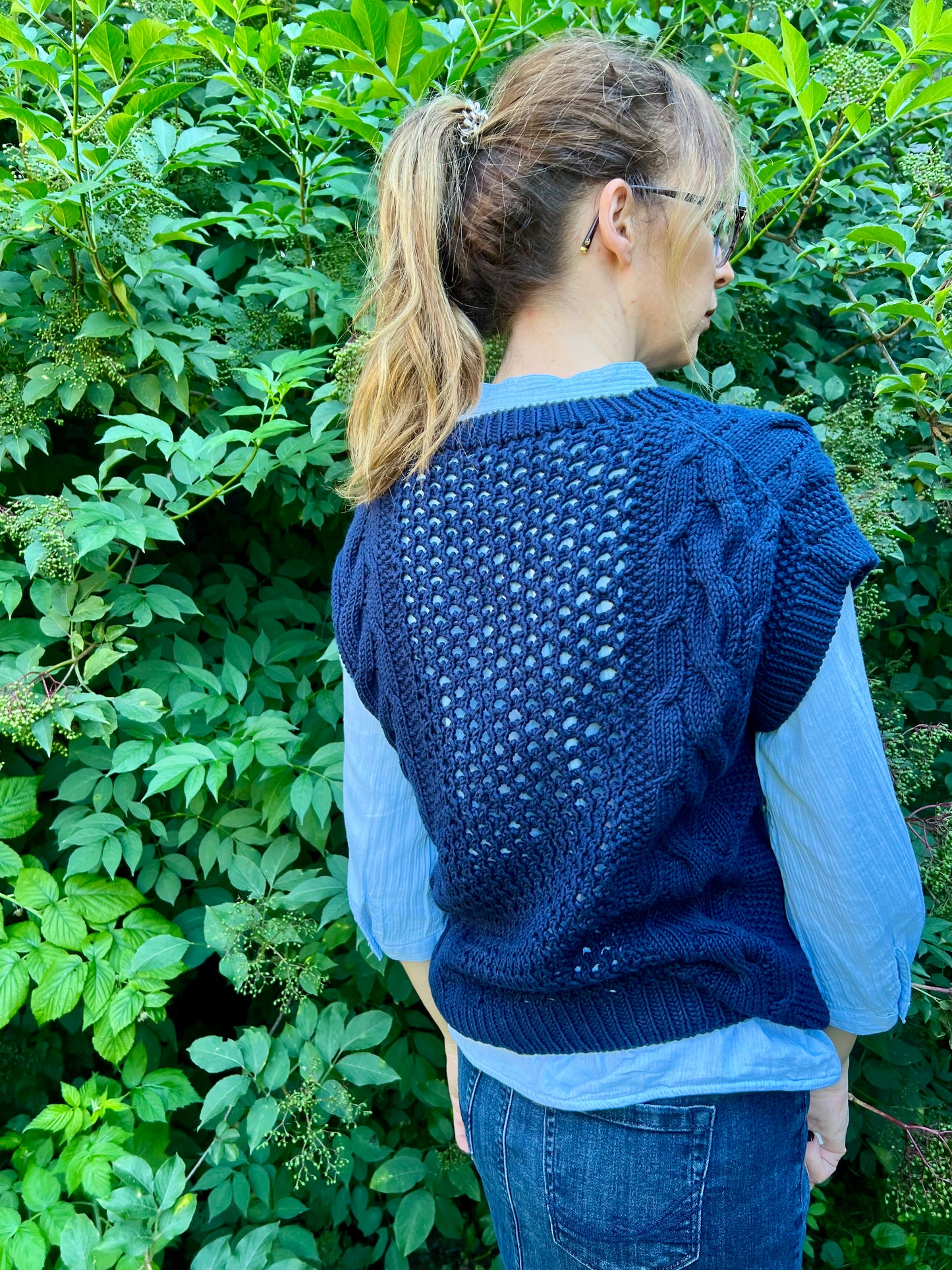 CALIFORNIA T-SHIRT PDF Knitting Pattern - 2 2 ways of knitting (seamless and with seams)