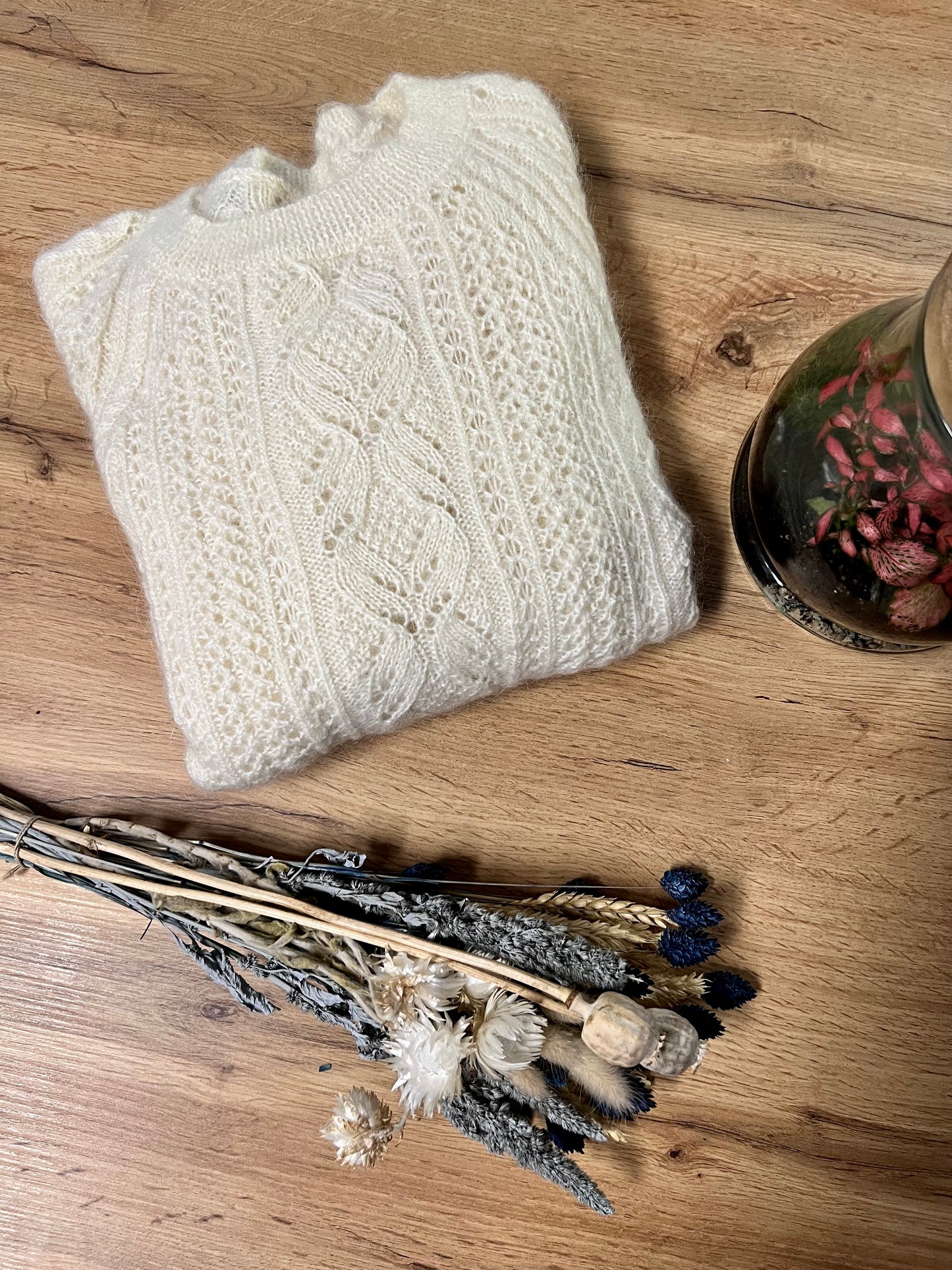 PARIS SWEATER PDF Knitting Pattern - Flat Knit Sweater with Seam