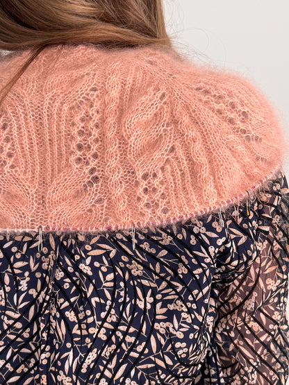PARADISE CARDIGAN PDF Knitting Pattern - 2 ways of knitting (seamless and with seams)