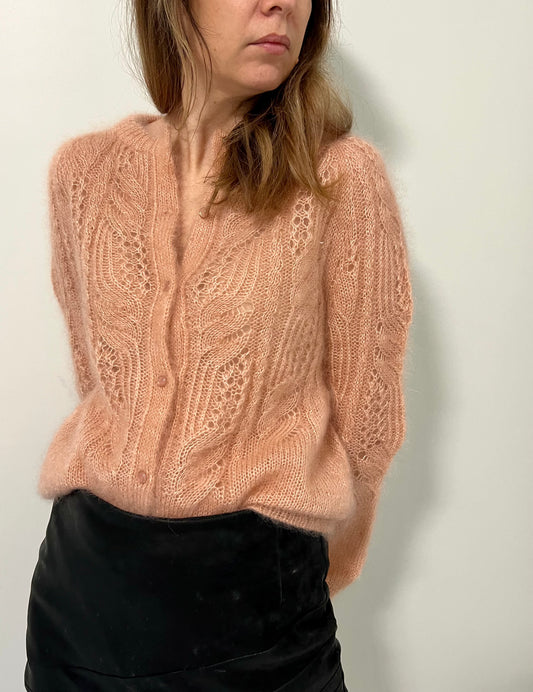PARADISE CARDIGAN PDF Knitting Pattern - 2 ways of knitting (seamless and with seams)