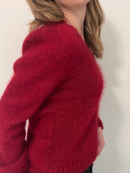 VENISE SWEATER knitting pattern PDF - 2 ways oj knitting available (seamless and with seams)