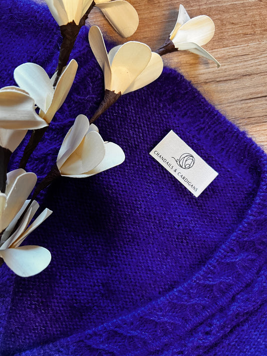 Organic cotton label "Chandails et Cardigans"