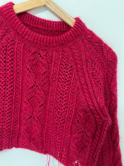 PARIS SWEATER PDF Knitting Pattern - Flat Knit Sweater with Seam