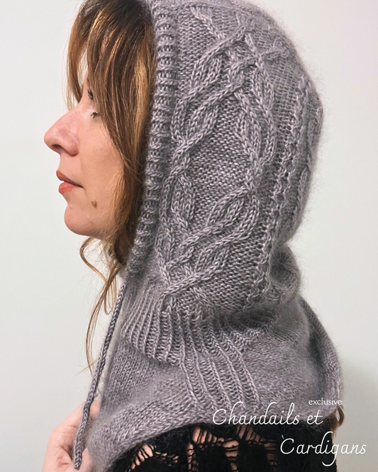 STOCKHOLM HOOD PDF Knitting Pattern - hood (seamless)