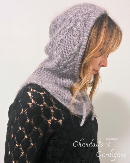 STOCKHOLM HOOD PDF Knitting Pattern - hood (seamless)
