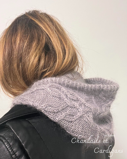 STOCKHOLM HOOD PDF Knitting Pattern - hood (seamless)