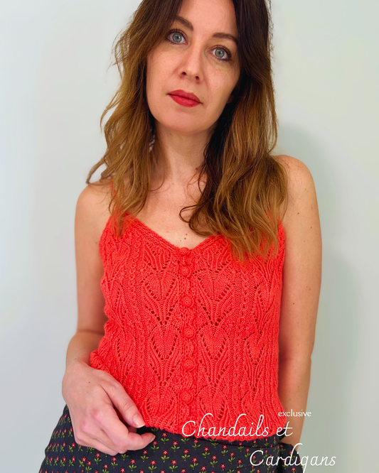 HAWAI CARDIGAN PDF Knitting Pattern - 2 ways of knitting available (seamless and with seams)